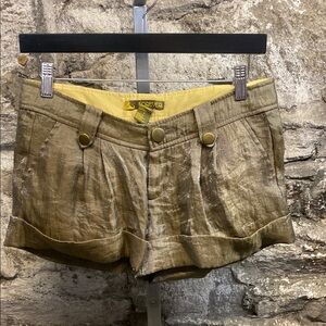 Forever 21 Green Cargo Shorts